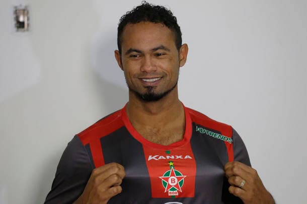 ‘As pessoas correm de mim', diz Bruno ao ser apresentado oficialmente no Boa Esporte-MG