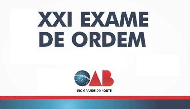 OAB/RN requer aplicação imediata das provas da 2ª fase do XXI Exame de Ordem