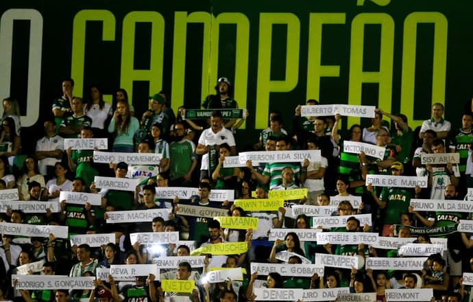 CHAPECOENSE: Famílias de jogadores vão ter indenização de 26 vezes os salários