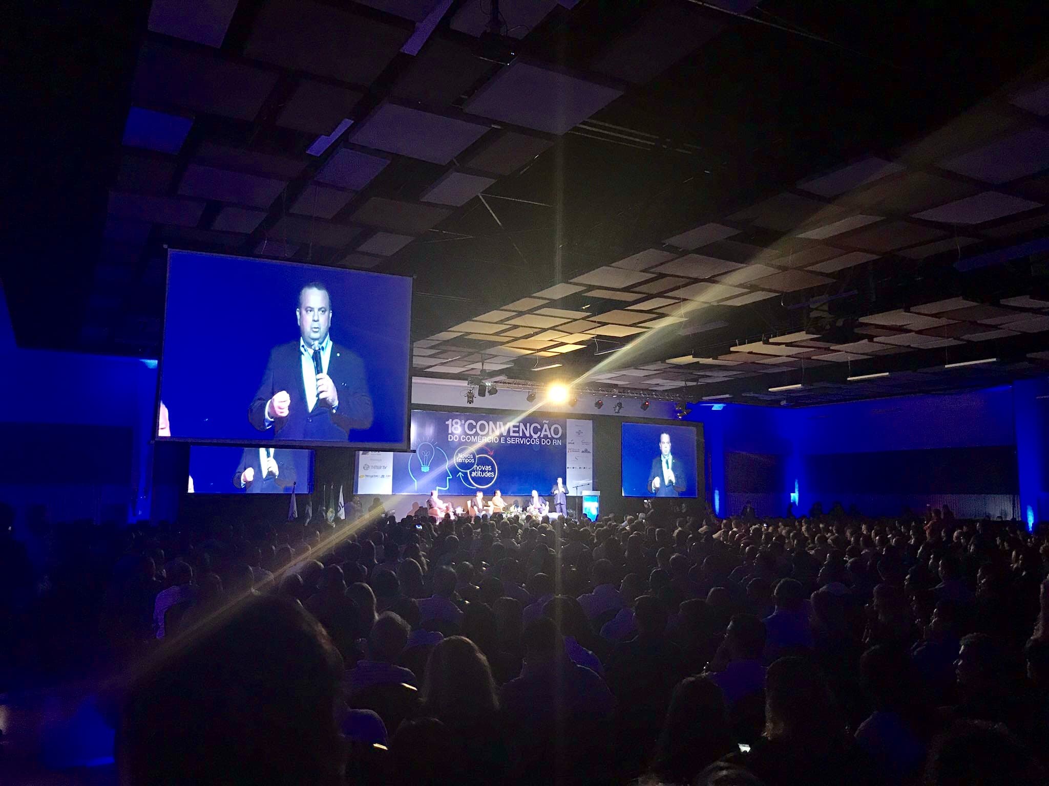 Na Convenção do Comércio, Rogério Marinho diz que modernização da lei trabalhista pode mudar o país