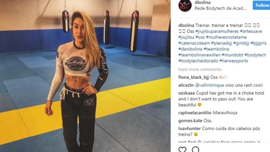 FOTOS: Ex-Panicat Dani Bolina vira lutadora e encara até o Mundial de jiu-jitsu