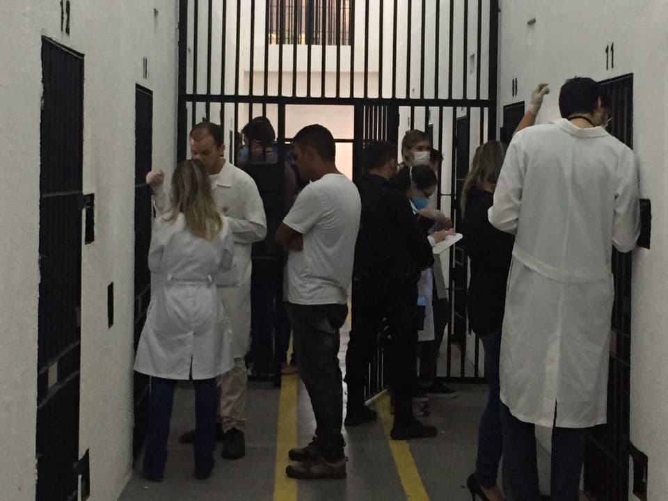Sejuc inicia ação preventiva de saúde em Alcaçuz