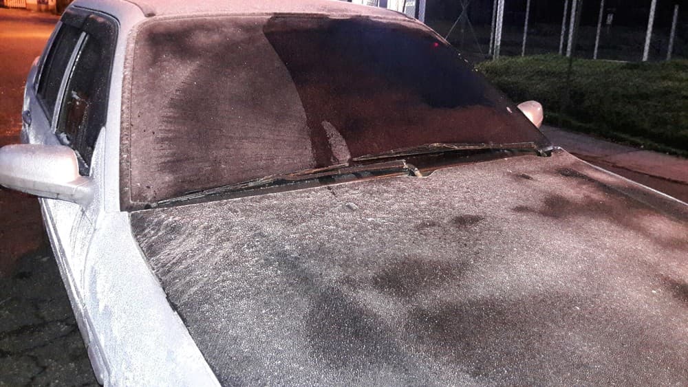 FOTOS: Com -0,5°C e geada, Campos do Jordão registra temperatura mais baixa desta quarta-feira no Brasil, diz Inmet