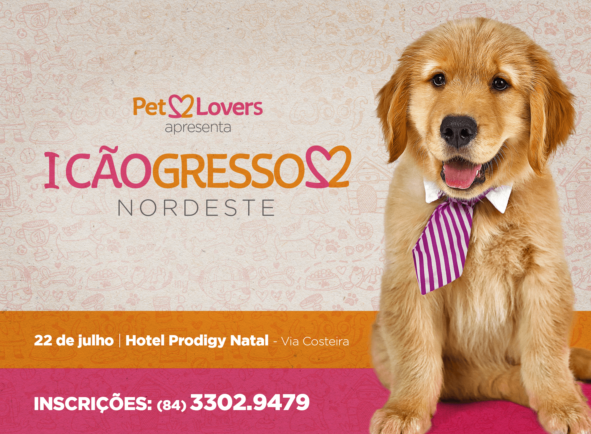 Natal sedia neste sábado Congresso Nordestino sobre cães