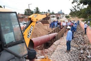 Mais de 70% das obras de saneamento na Zona Norte de Natal foram executadas