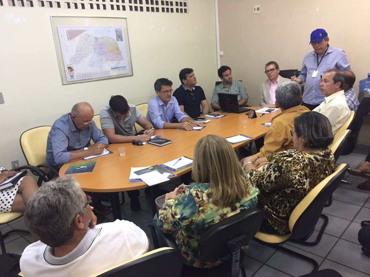 Semarh e Caern planejam ações para melhorar o abastecimento na Serra de Santana
