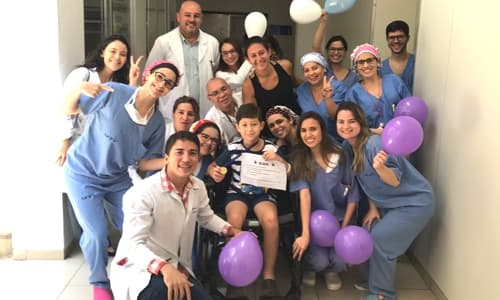 “Desenganado”, garoto deixa UTI do HUOL em Natal depois de 22 dias