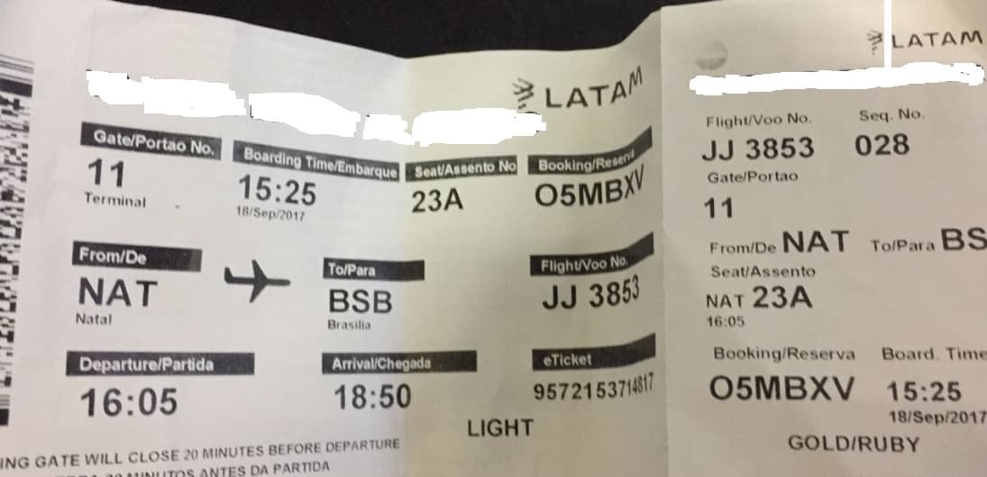 Com problemas hidráulicos, voo da TAM Natal-Brasília é cancelado