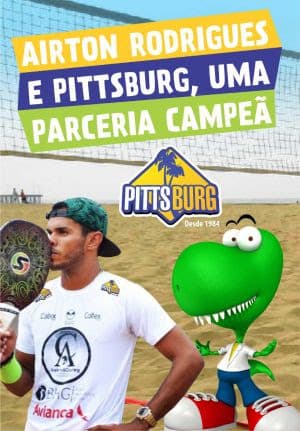 Pittsburg assina contrato e oficializa patrocínio com atleta Airton Rodrigues