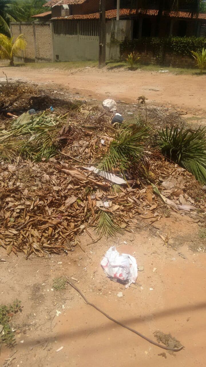 População denuncia acúmulo de lixo na praia de Cotovelo