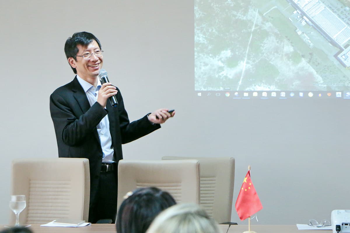 FOTOS: Com apresentação do projeto ao governador, empresa chinesa inicia instalação no RN