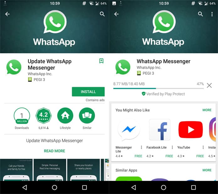 WhatsApp falso foi baixado por mais de 1 milhão de usuários