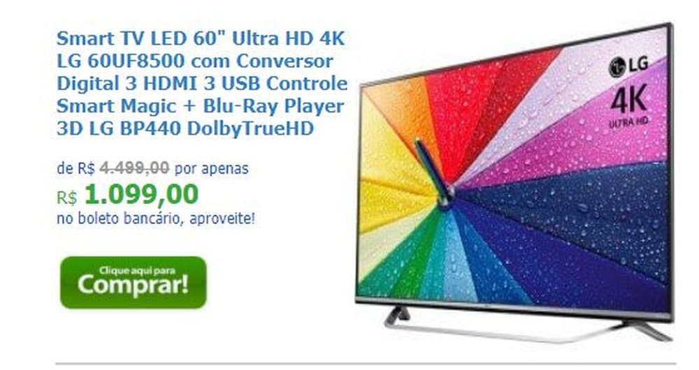 Smart TV por R$ 1 mil na Black Friday? Novo golpe afeta brasileiros