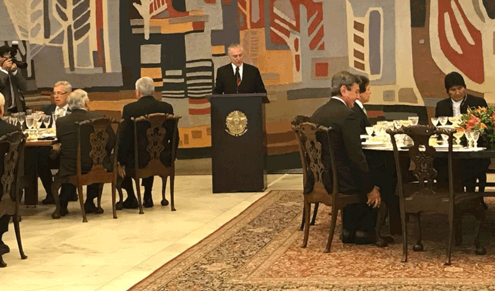 Temer diz que há ‘terrorismo' sobre a reforma da Previdência