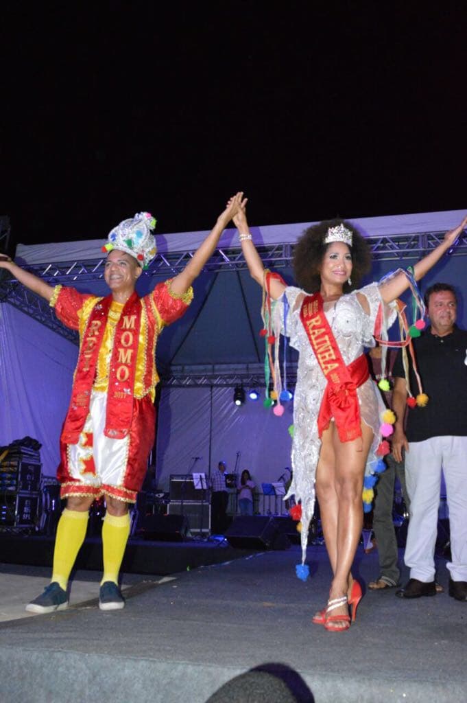 Silvano Jeferson e Rozeane Ferreira são Rei e Rainha do Carnaval 2018