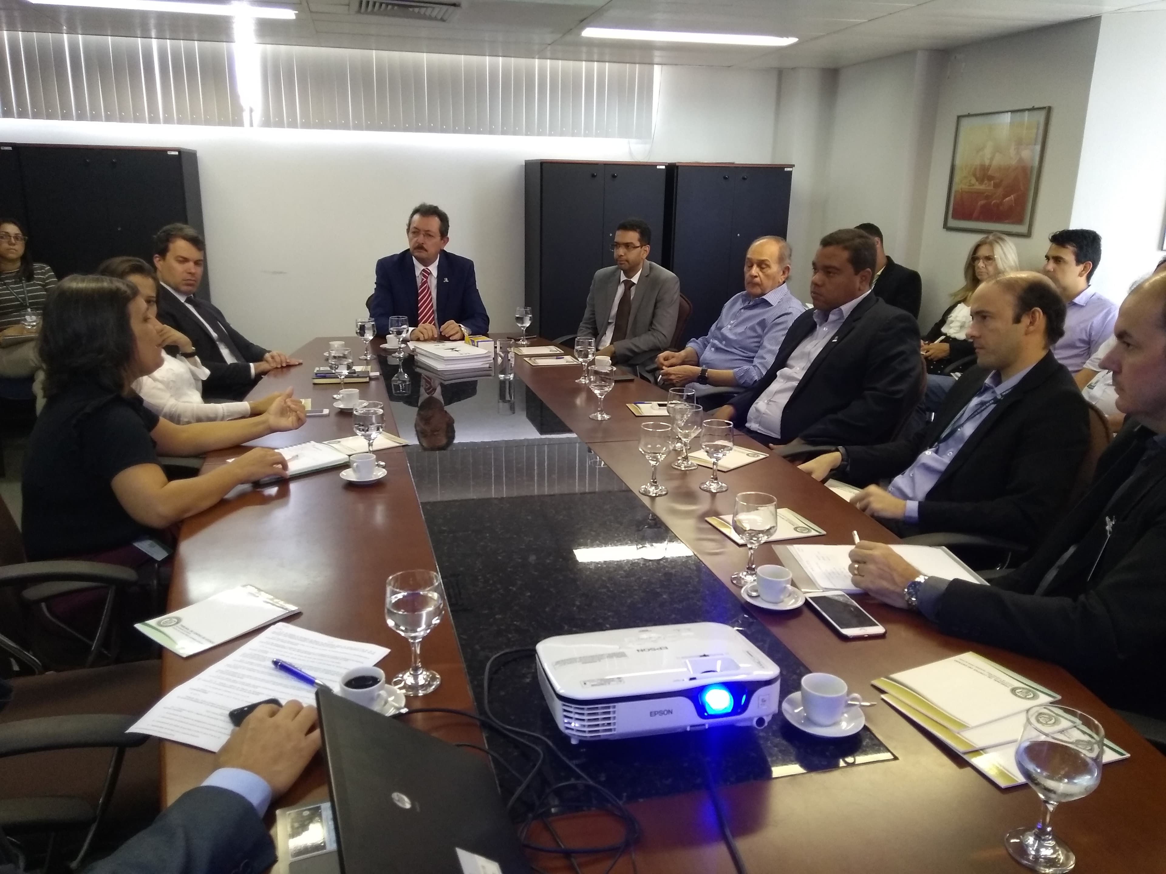 TCE discute assinatura de Termo de Compromisso com Tesouro Nacional para adoção de matriz contábil