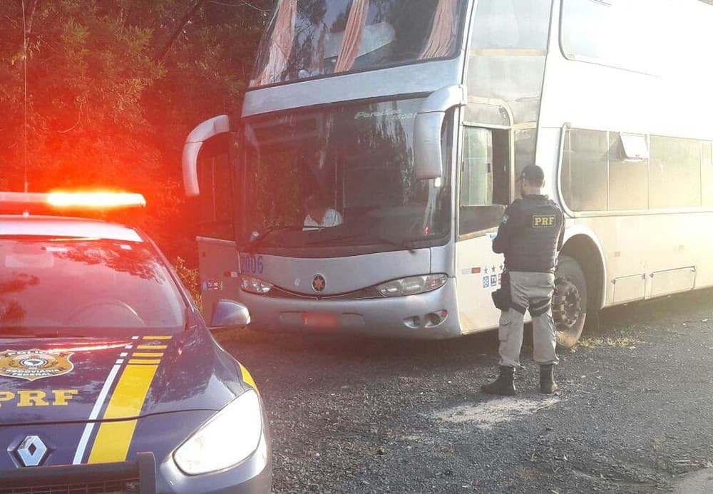 Presidente da CUT-MS é preso em ônibus clandestino durante fiscalização no RS