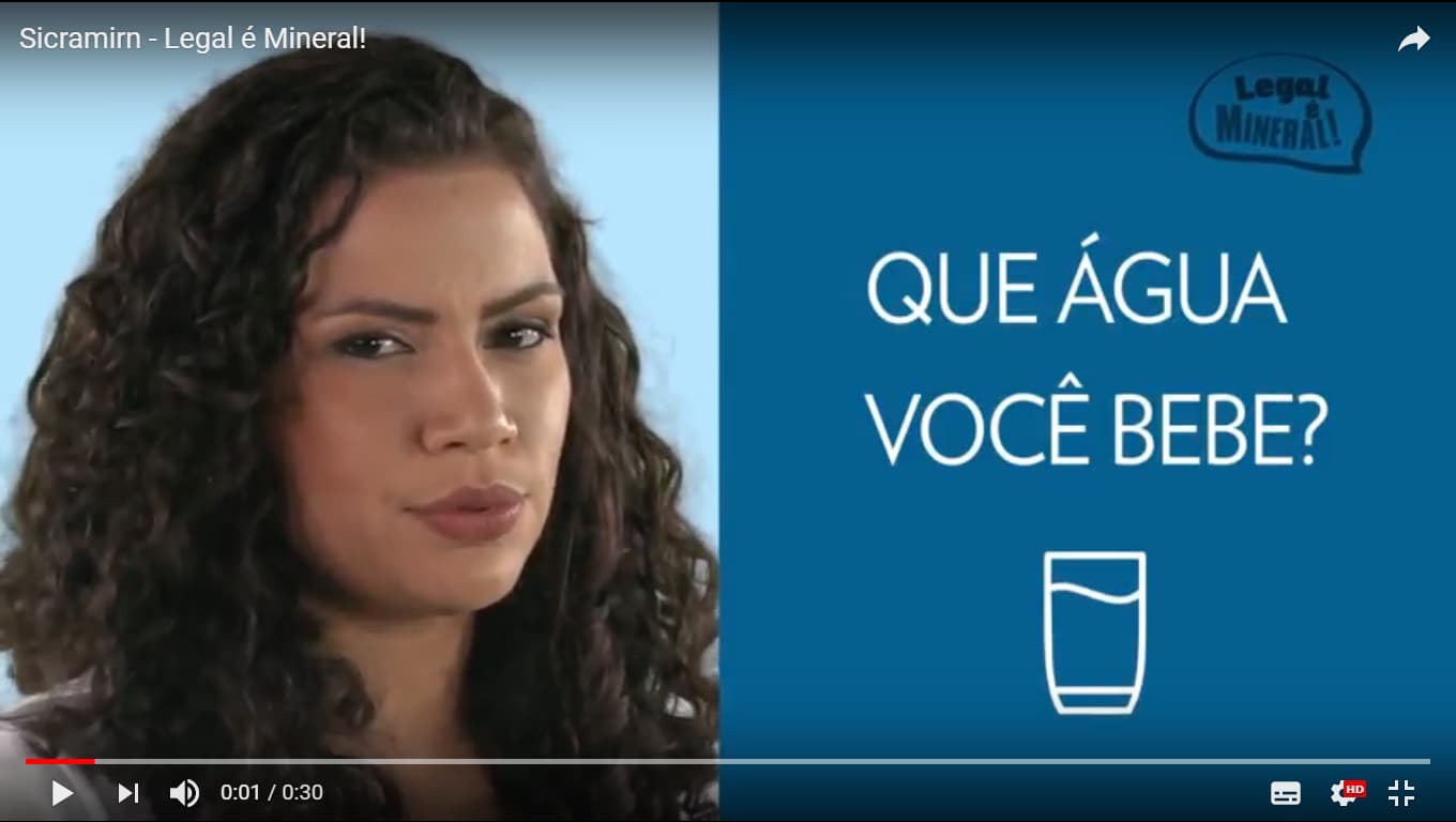 Sindicato lança campanha de conscientização sobre vantagens da água mineral