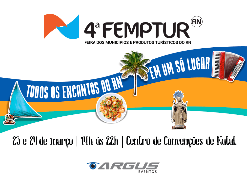 Tema da Femptur 2018 será "Todos os encantos do RN em um só lugar"