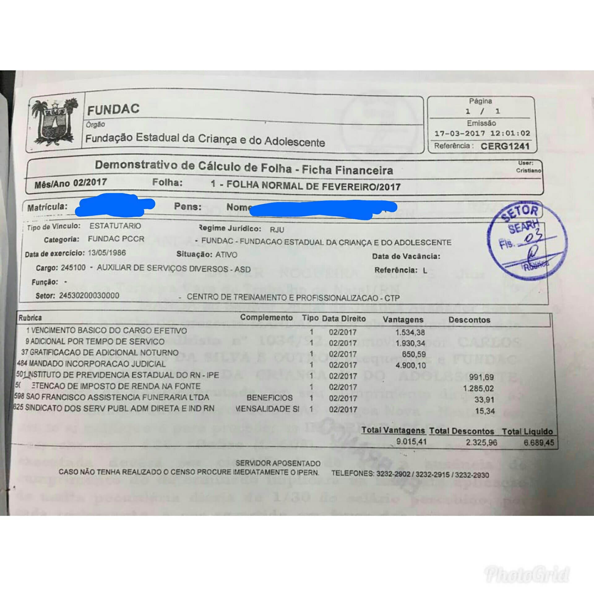 Extinto pela União em 2001, manutenção do adicional por tempo de serviço é um tapa na cara do RN, diz cientista político em texto