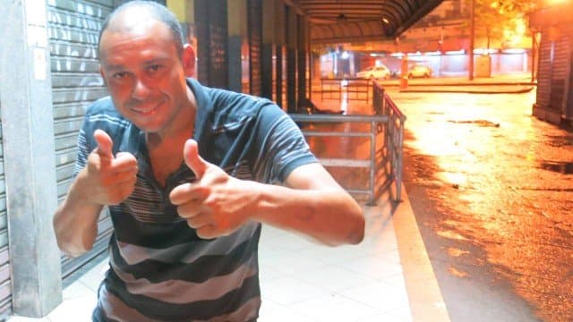 FOTOS: Aos 35 anos, atacante ex-Vasco Valdiram, que foi artilheiro da Copa do Brasil em 2006, vira morador de rua no Rio