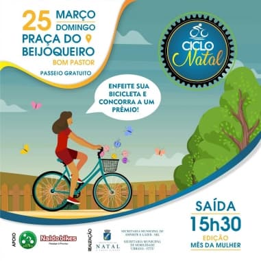 Primeira edição do CICLONATAL 2018 acontece neste domingo