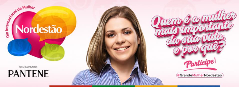 Nordestão promove a campanha #GrandeMulherNordestão