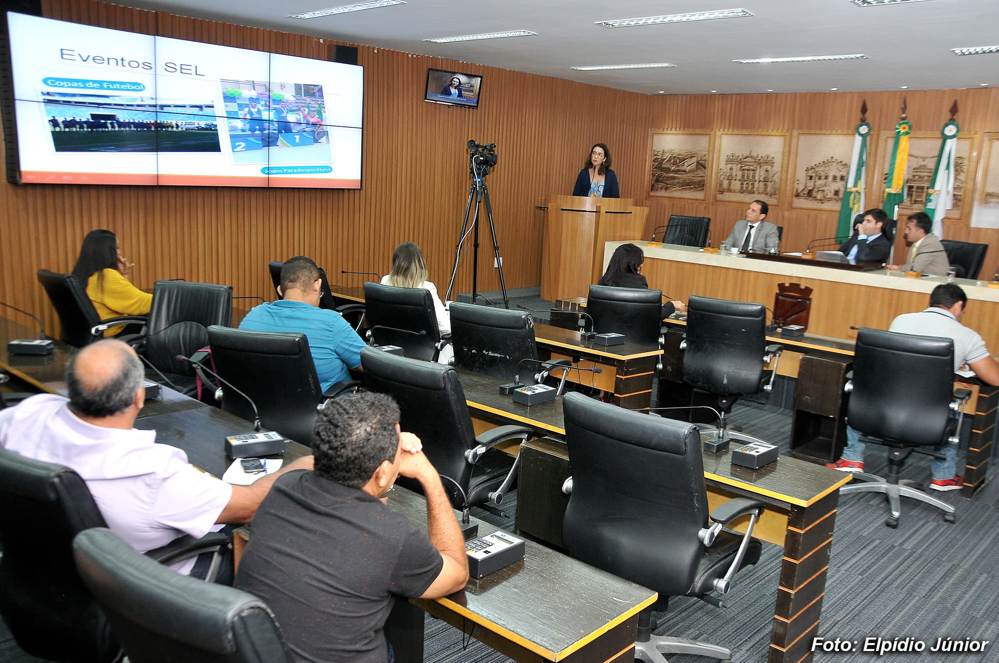 Secretaria de Esporte apresenta planejamento de 2018 na Câmara