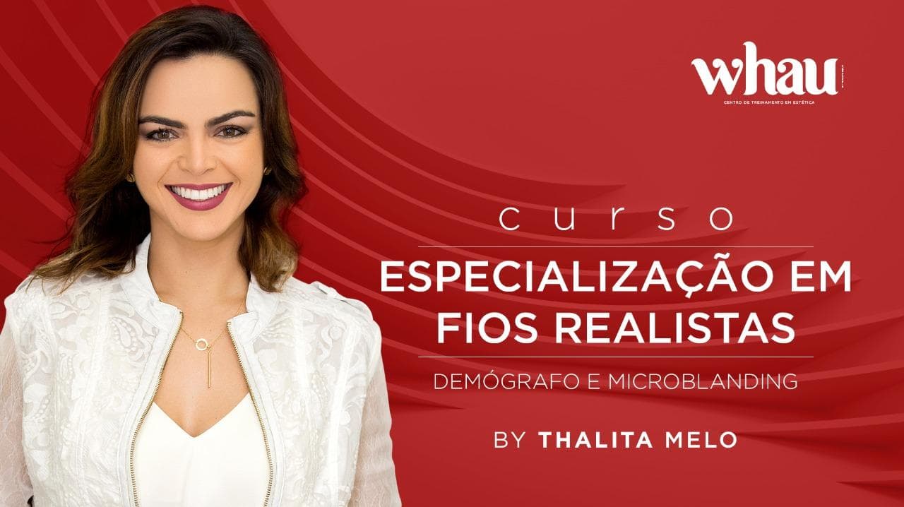 Thalita Melo apresenta entre segunda e quarta em Natal o primeiro curso no Brasil de especialização em fios realistas; saiba informações e inscrições