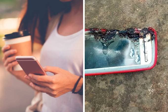 FOTOS: Jovem morre após celular explodir durante bate-papo