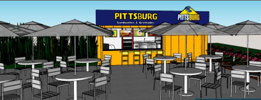 Pittsburg lança novo modelo de negócio com baixo custo em formato container