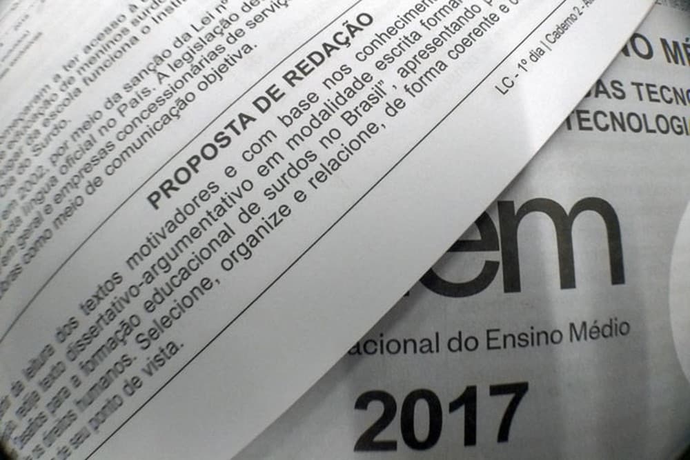 Enem 2017: espelhos da redação estão disponíveis para candidatos