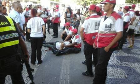 Homem morre e duas pessoas ficam feridas em tiroteio na Avenida Presidente Vargas, no Rio