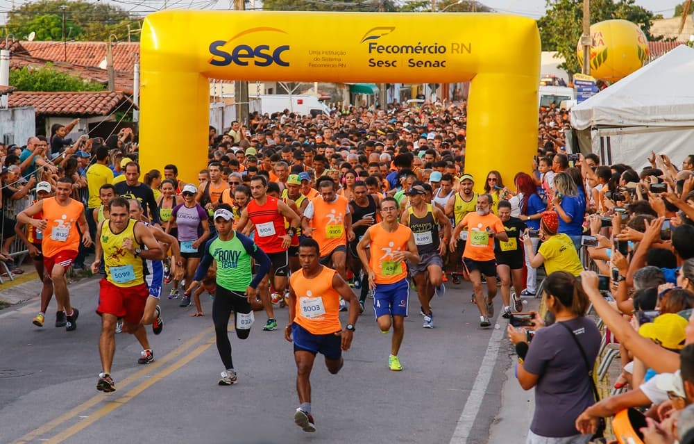 Circuito Sesc de Corridas terá percurso no Centro Histórico de Natal