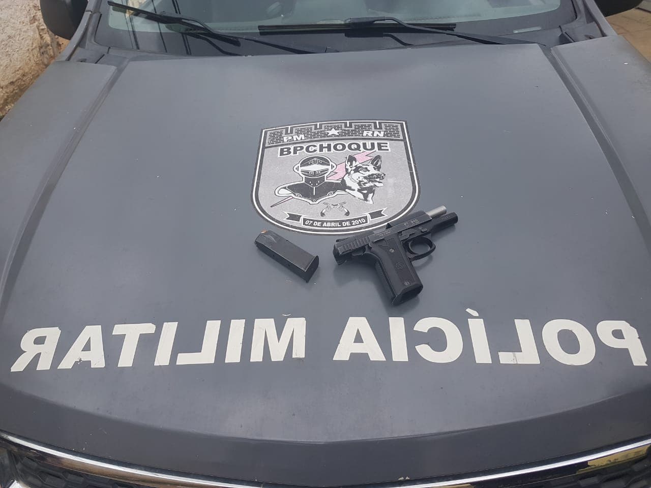 Suspeito de integrar facção criminosa é preso após telefonema ao MPRN