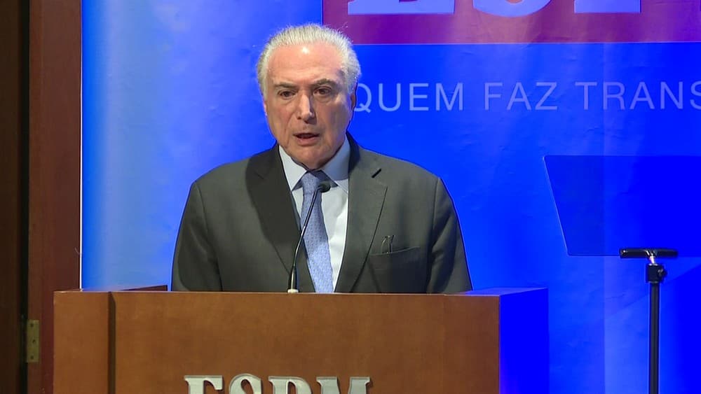 Temer diz que desemprego não cresceu, mas ‘aumentou número dos que procuram emprego'