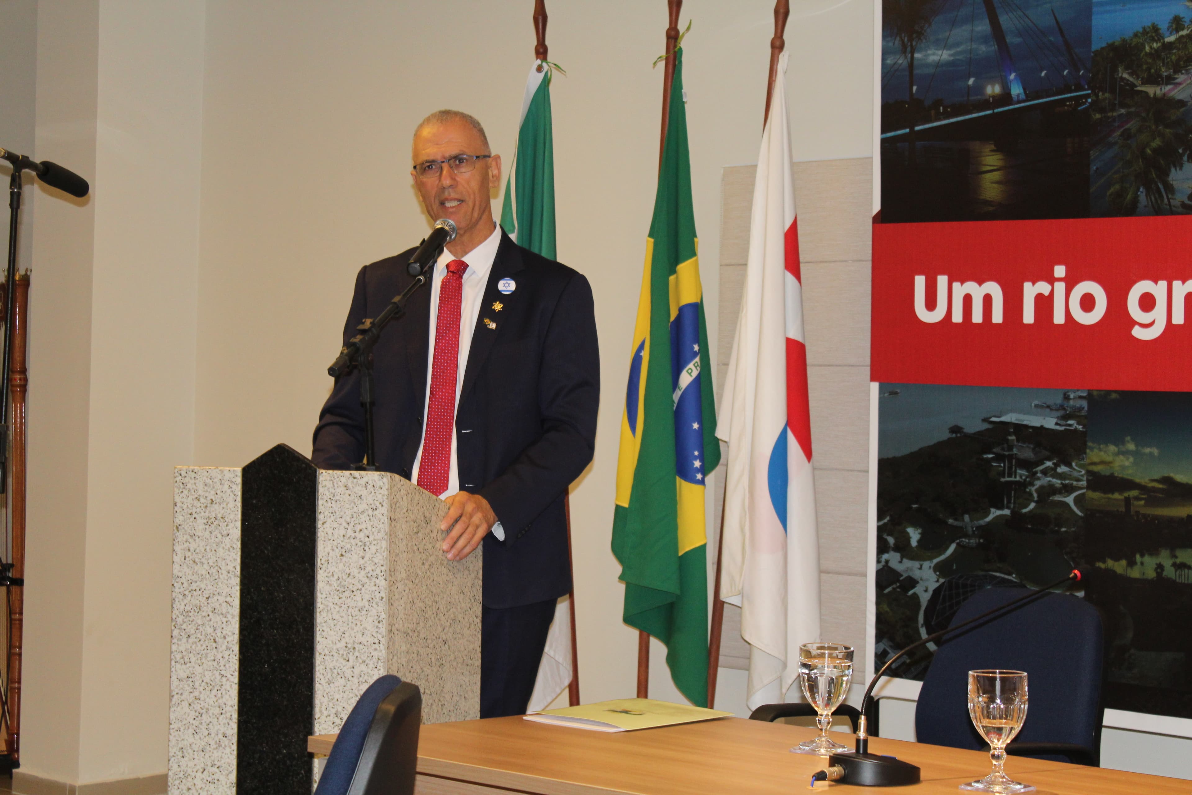 Embaixador de Israel participa de seminário em Natal