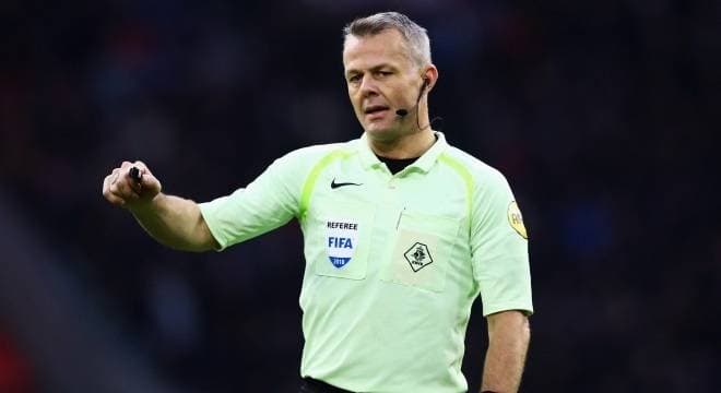 Fifa define árbitro holandês para duelo do Brasil com a Costa Rica