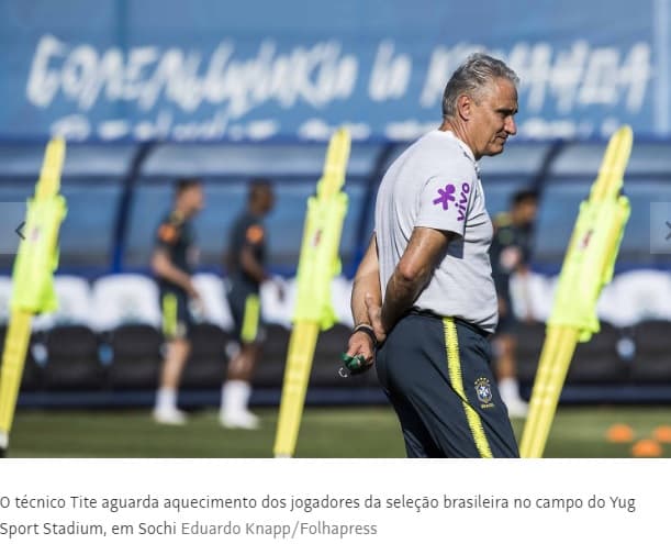 Tite repete escalação e ensaia quarteto ofensivo em estreia na Copa