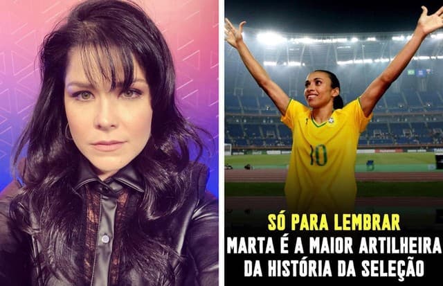 NÃO AGRADOU NEM AS FEMINISTAS: Atriz Samara Felippo homenageia seleção brasileira feminina e gera revolta