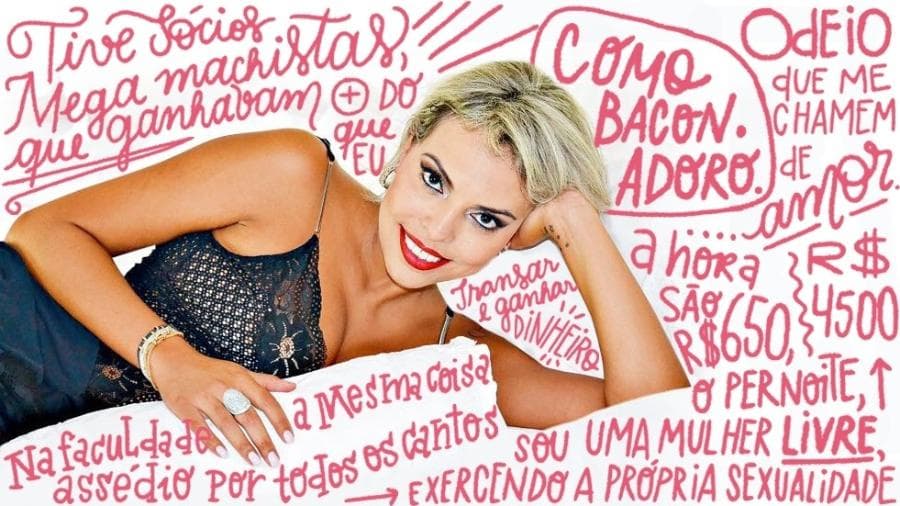 FOTOS: De professora de direito a prostituta em Brasília: "quero sexo e dinheiro"