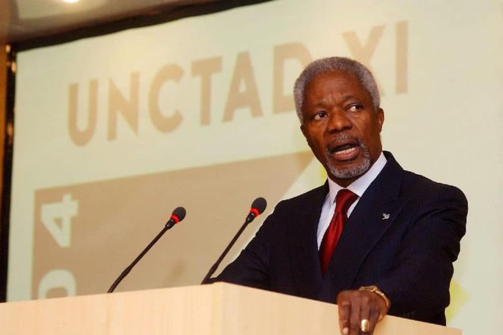 Morre o ex-secretário-geral da ONU Kofi Annan