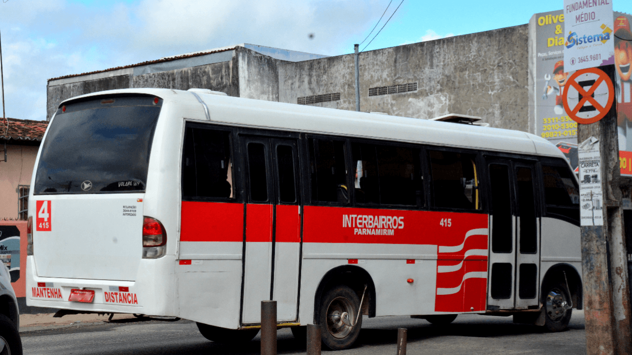 Nova tarifa com reajuste de 13,45% para o transporte interbairros em Parnamirim começa a valer a partir deste sábado