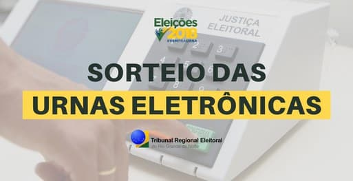 TRE-RN realiza neste sábado sorteio das urnas eletrônicas para auditoria no segundo turno