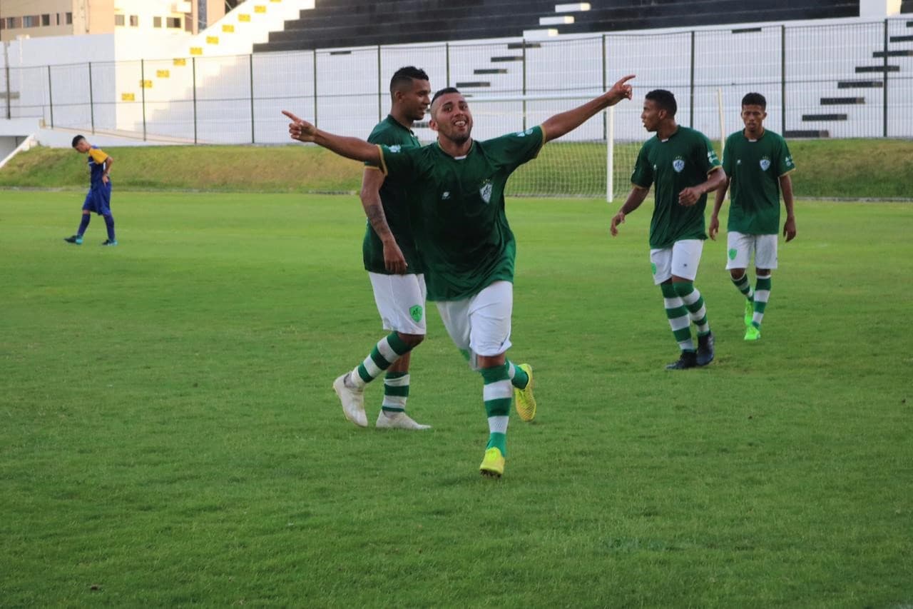 Alecrim goleia o Visão Celeste e está na final da 2ª Divisão do Campeonato Potiguar