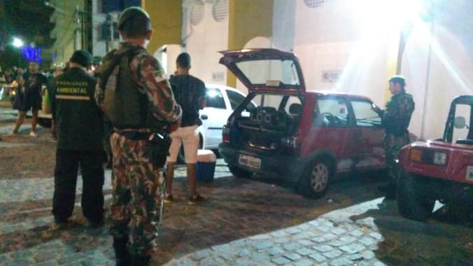 Força Tarefa apreende 13 paredões na noite de sábado na Zona Sul de Natal
