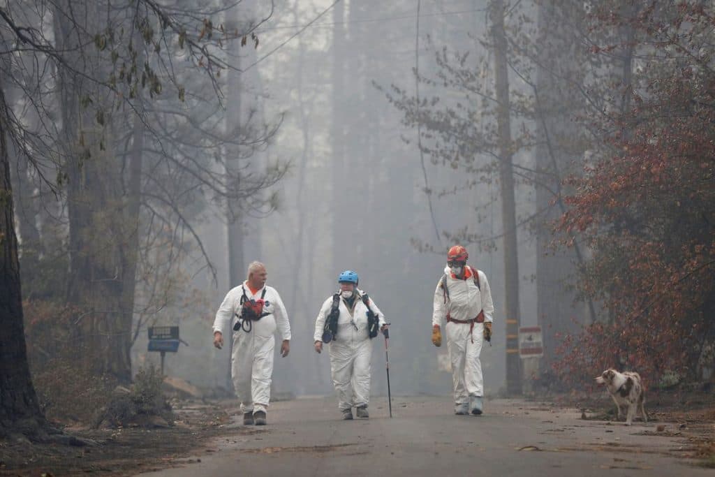Califórnia soma mais de 1.000 desaparecidos após incêndios