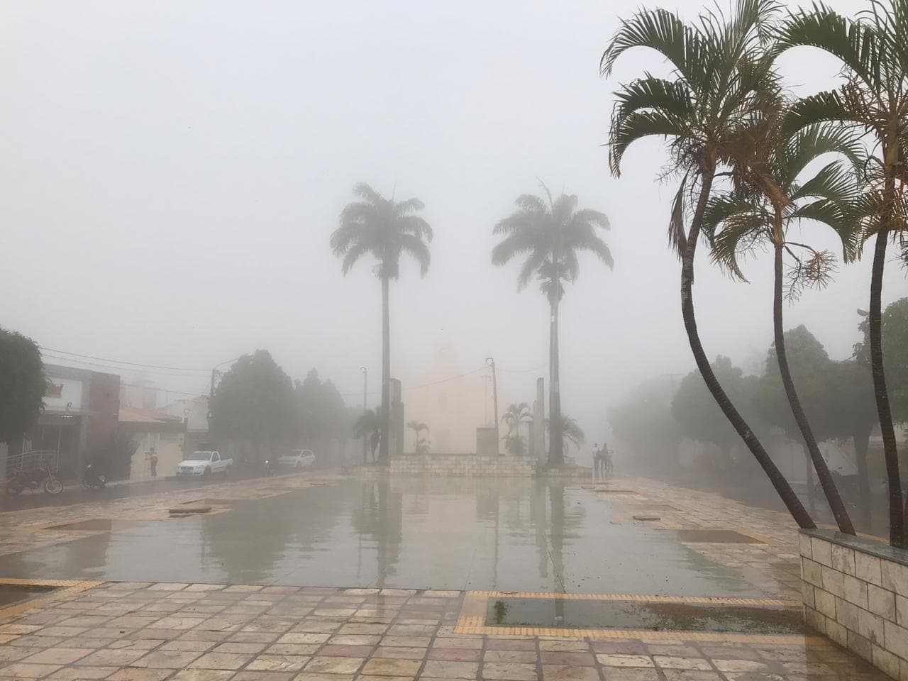 FOTO: Muita chuva nesta segunda em Mossoró, Felipe Guerra, Pau dos Ferros, Jardim de Piranhas e Apodi