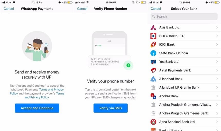 WhatsApp passa a permitir transferências de dinheiro pelo aplicativo
