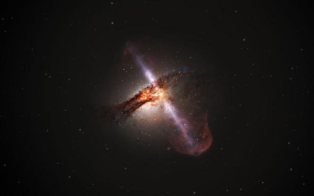 Buraco negro pode estar apontando jato para Terra, diz cientista